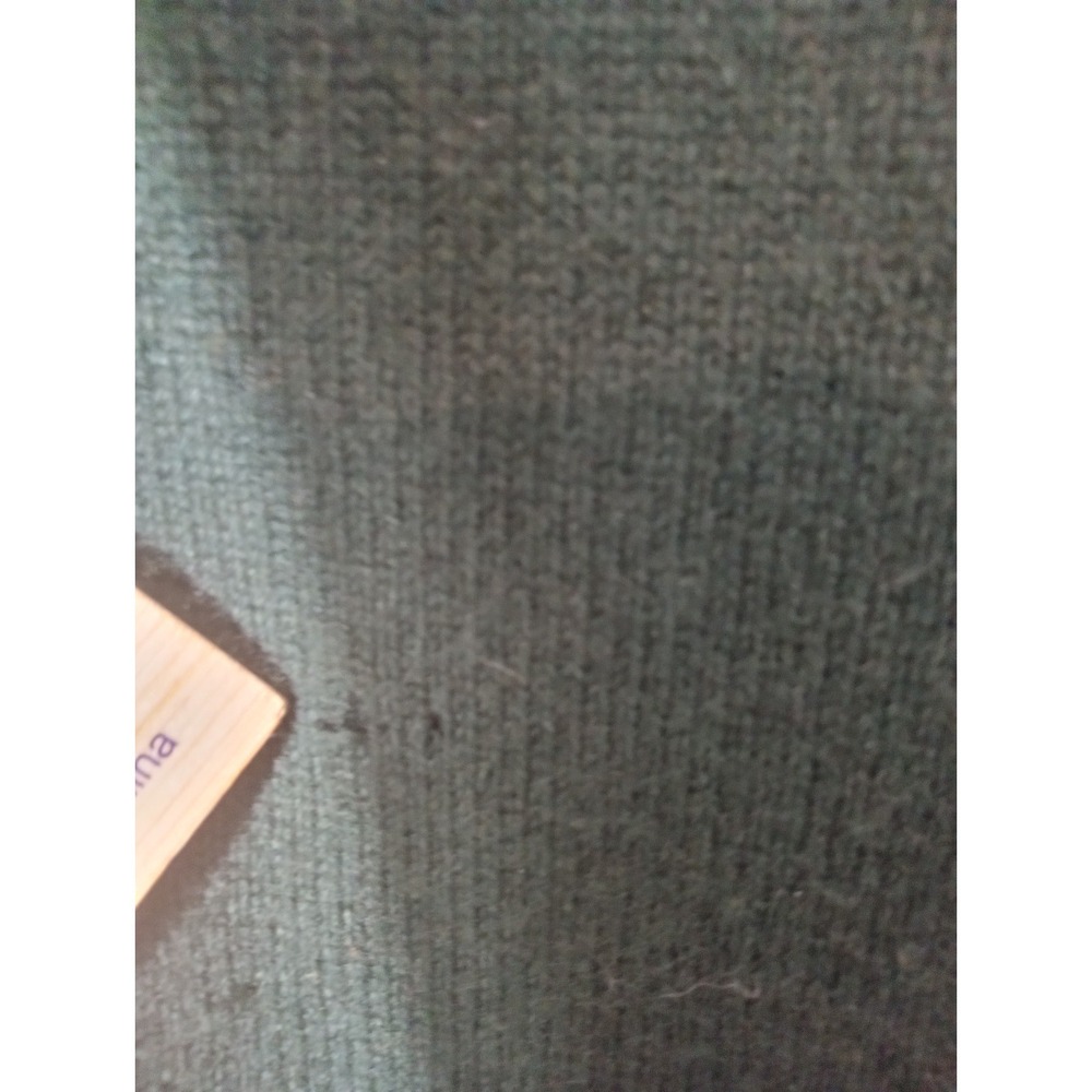 Johnstons Of Elgin Mens 100% Cashmere Raglan Sleeve Crewneck Sweater Green 2XL - Picture 8 of 8